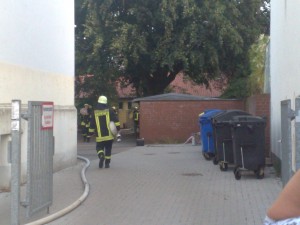Feuer aus an der Schule auf der Hohwisch