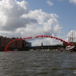 Badeinseln in luftiger Höhe bei der Haake-Beck BadeinselRegatta 2009