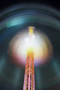 Star Flyer auf dem 974. Bremer Freimarkt bei Nacht