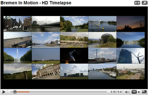 Bremen in Motion (HD Timelapse Video)