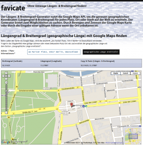 Längengrad & Breitengrad (geographische Länge) mit Google Maps finden