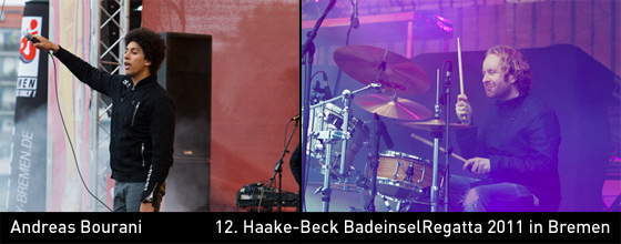 Andreas Bourani als Top-Act bei der Haake-Beck BadeinselRegatta 2011 – Bild 1