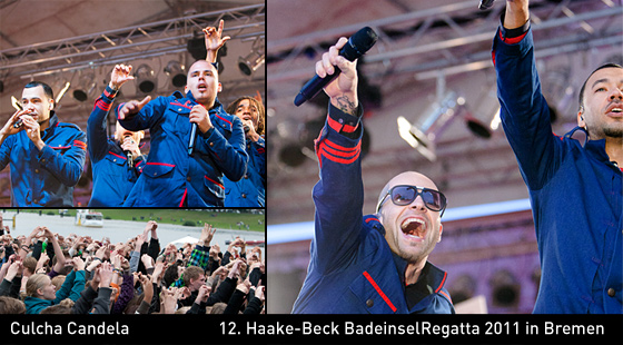 Culcha Candela Open-Air-Konzert bei der Haake-Beck BadeinselRegatta 2011 – Bild 1
